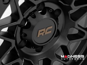 Custom Wheel 78 Series - Simulated Beadlock - Gloss Black | 18x9 | 5x5.0 | +0mm - Rough Country